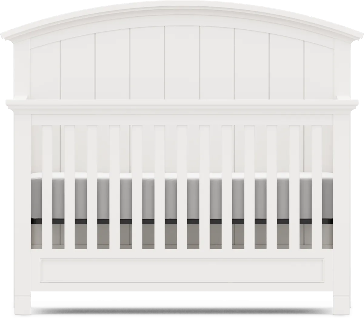 Kids Cottage Colors White 4-in-1 Convertible Nursery Set - Thumbnail - Image 3