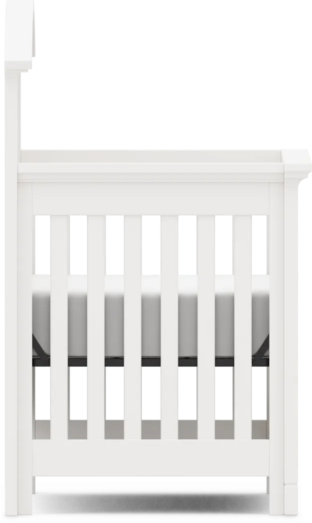 Kids Cottage Colors White 4-in-1 Convertible Nursery Set - Thumbnail - Image 4
