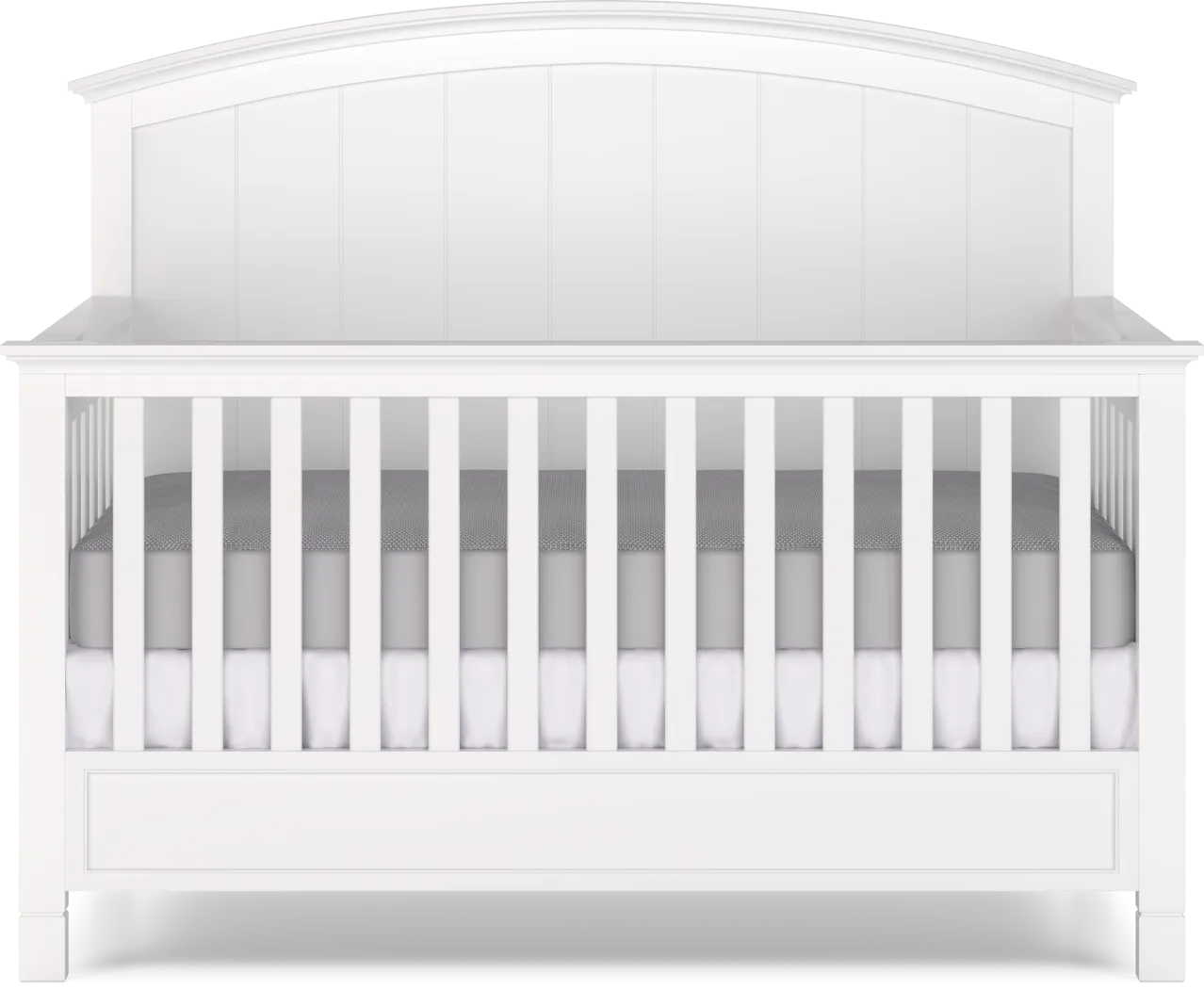 Kids Cottage Colors White 4-in-1 Convertible Nursery Set - Thumbnail - Image 5