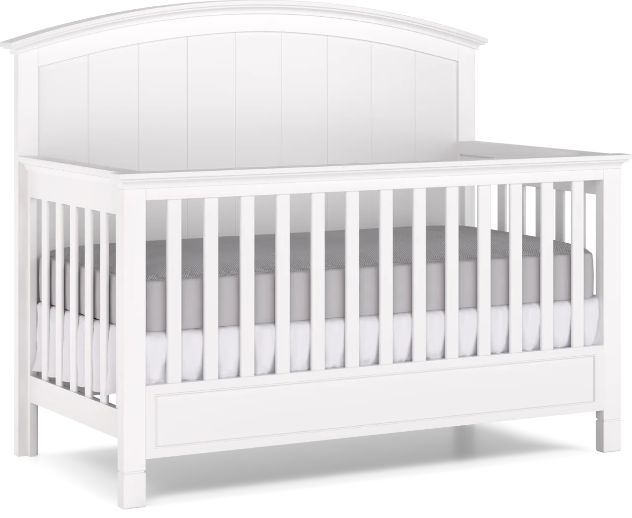 Kids Cottage Colors White 4-in-1 Convertible Nursery Set - Thumbnail - Image 6