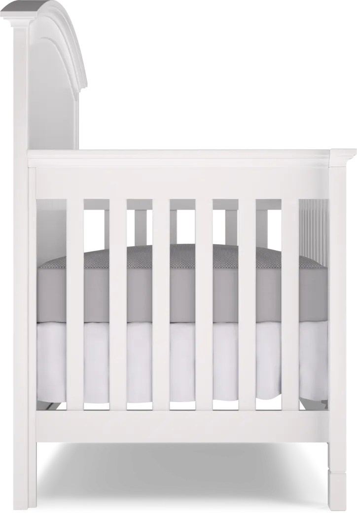 Kids Cottage Colors White 4-in-1 Convertible Nursery Set - Thumbnail - Image 7