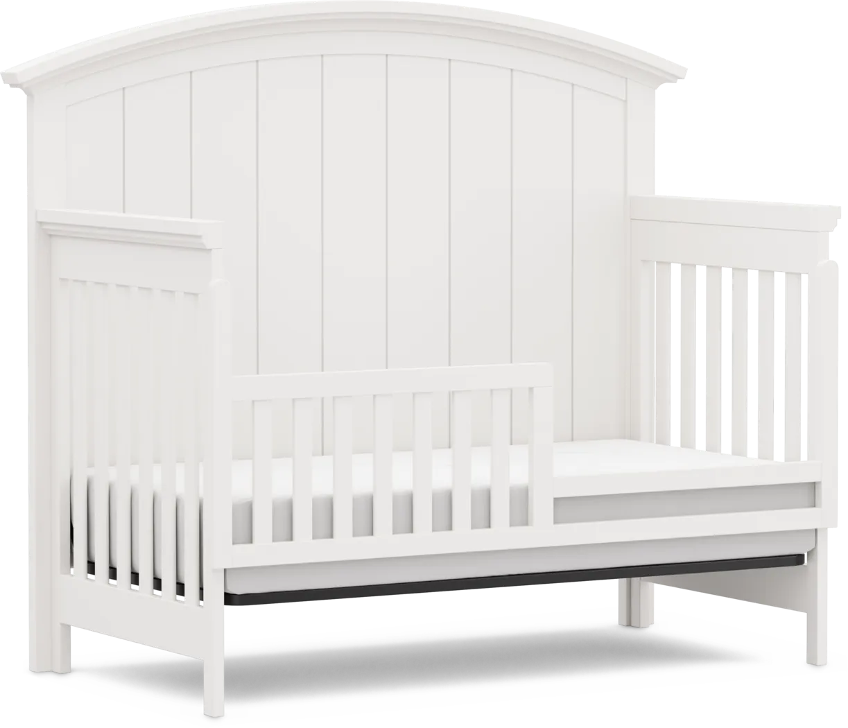 Kids Cottage Colors White 4-in-1 Convertible Nursery Set - Thumbnail - Image 8