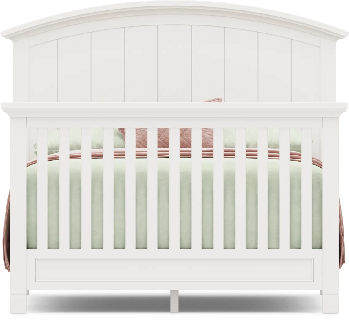 Kids Cottage Colors White 4-in-1 Convertible Nursery Set - Thumbnail - Image 11