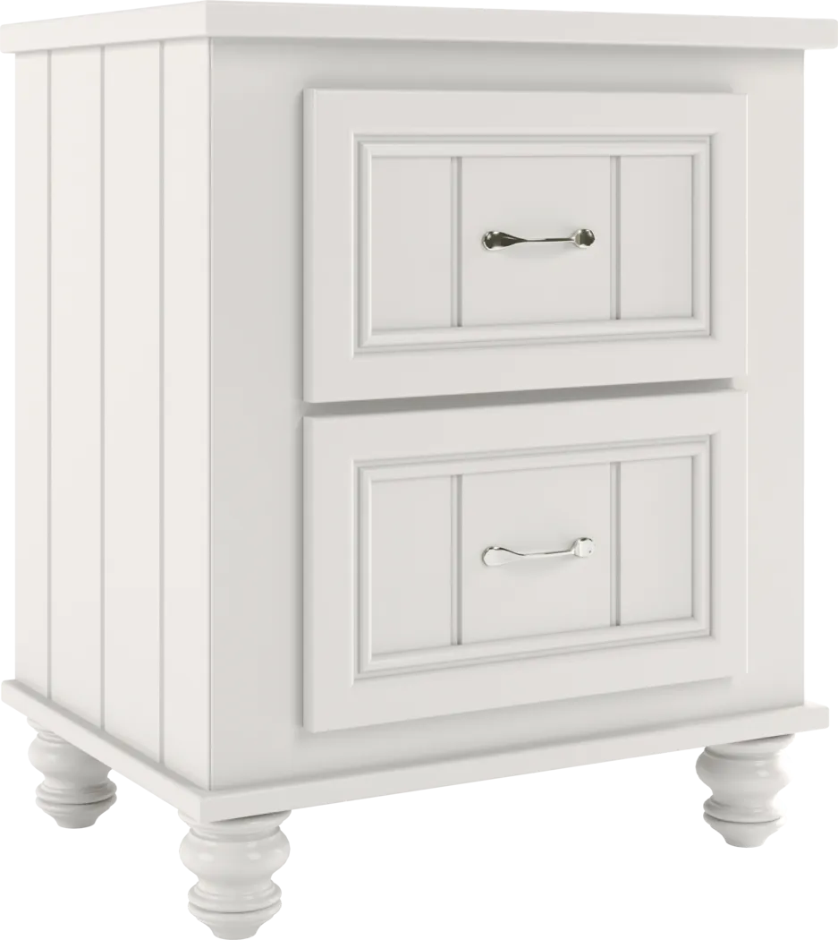 Kids Cottage Colors White Twin Panel Bedroom - Thumbnail - Image 9