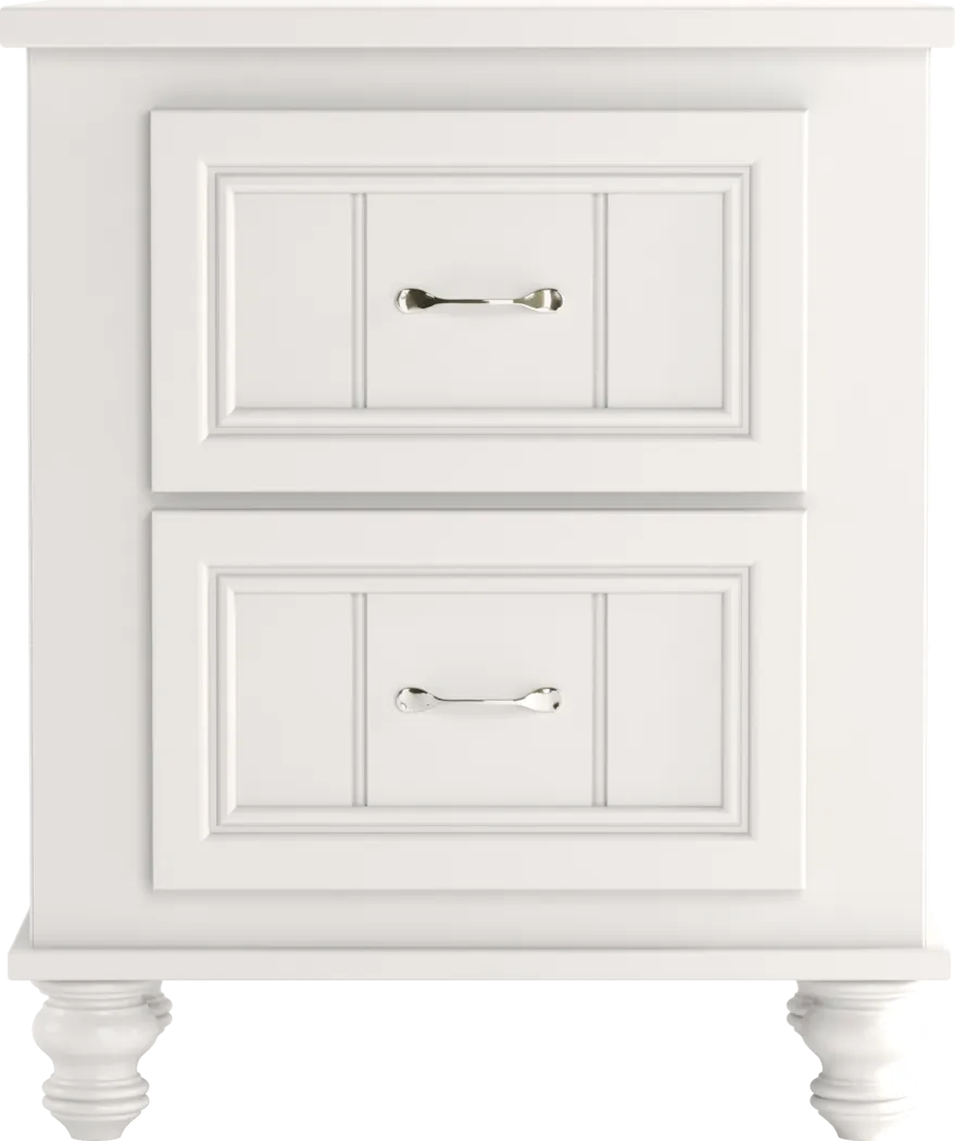 white nightstand
