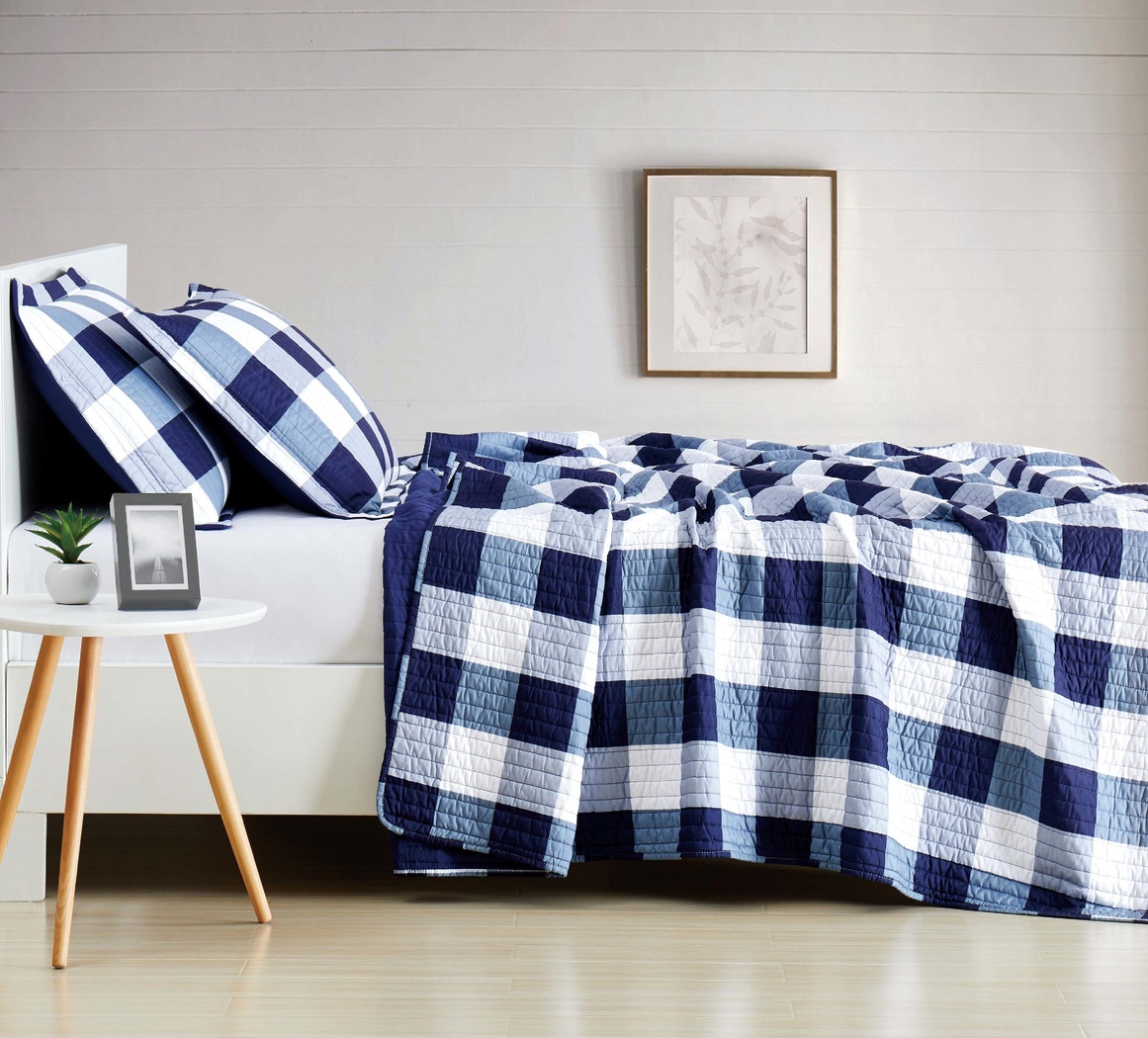 Kids Cottage Pearl Navy Full/Queen Comforter Set - Thumbnail - Image 7