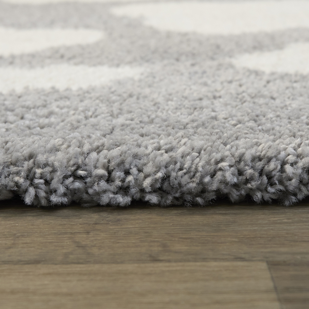 Kids Cotton Candy Sky Gray 5'3 x 7' Rug - Thumbnail - Image 5