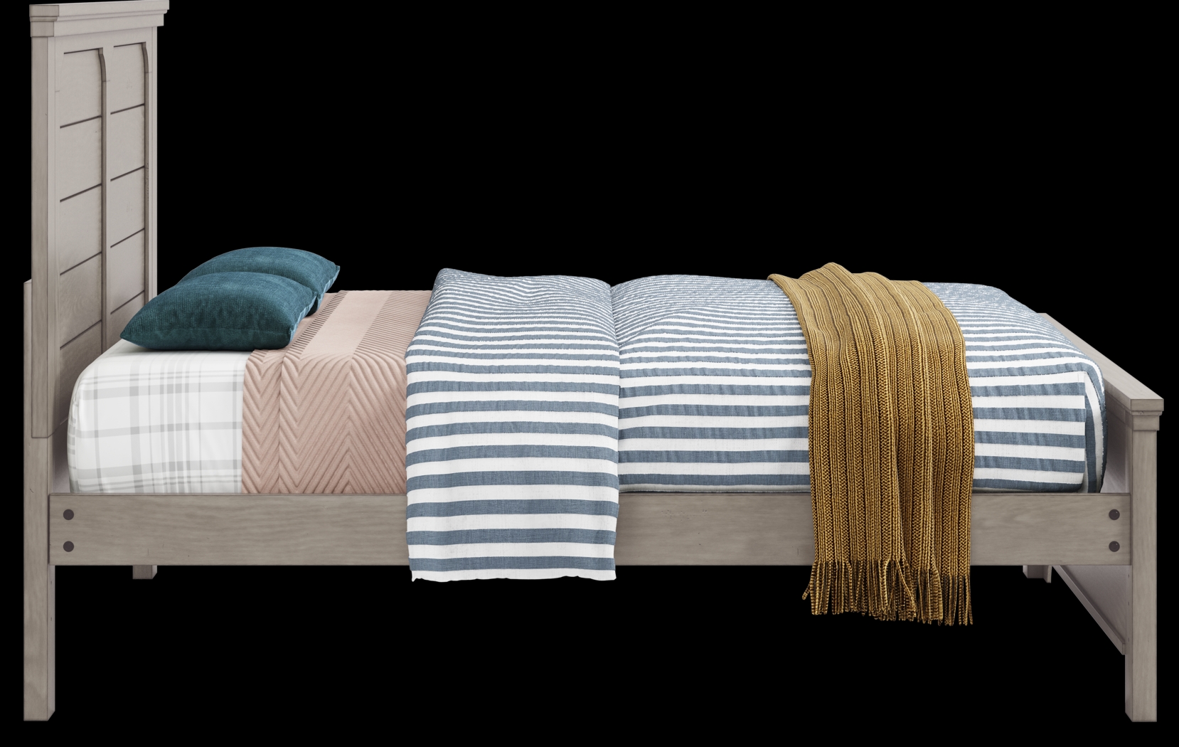 Kids Country Hollow Fawn 5 Pc Full Panel Bedroom - Thumbnail - Image 4