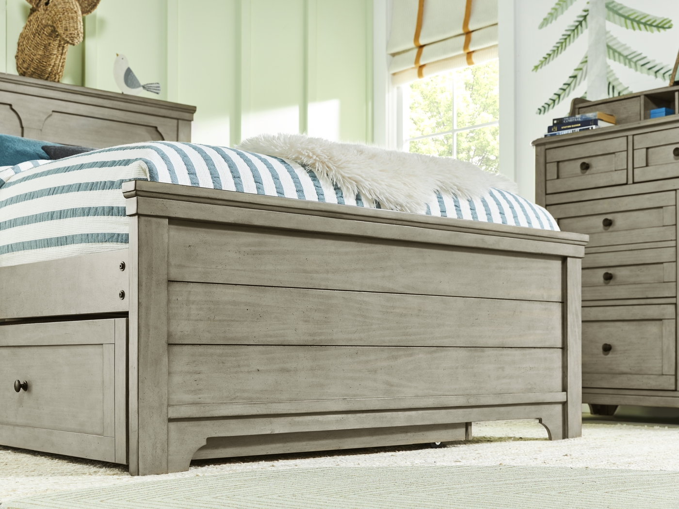 Kids Country Hollow Fawn 5 Pc Full Panel Bedroom - Thumbnail - Image 5