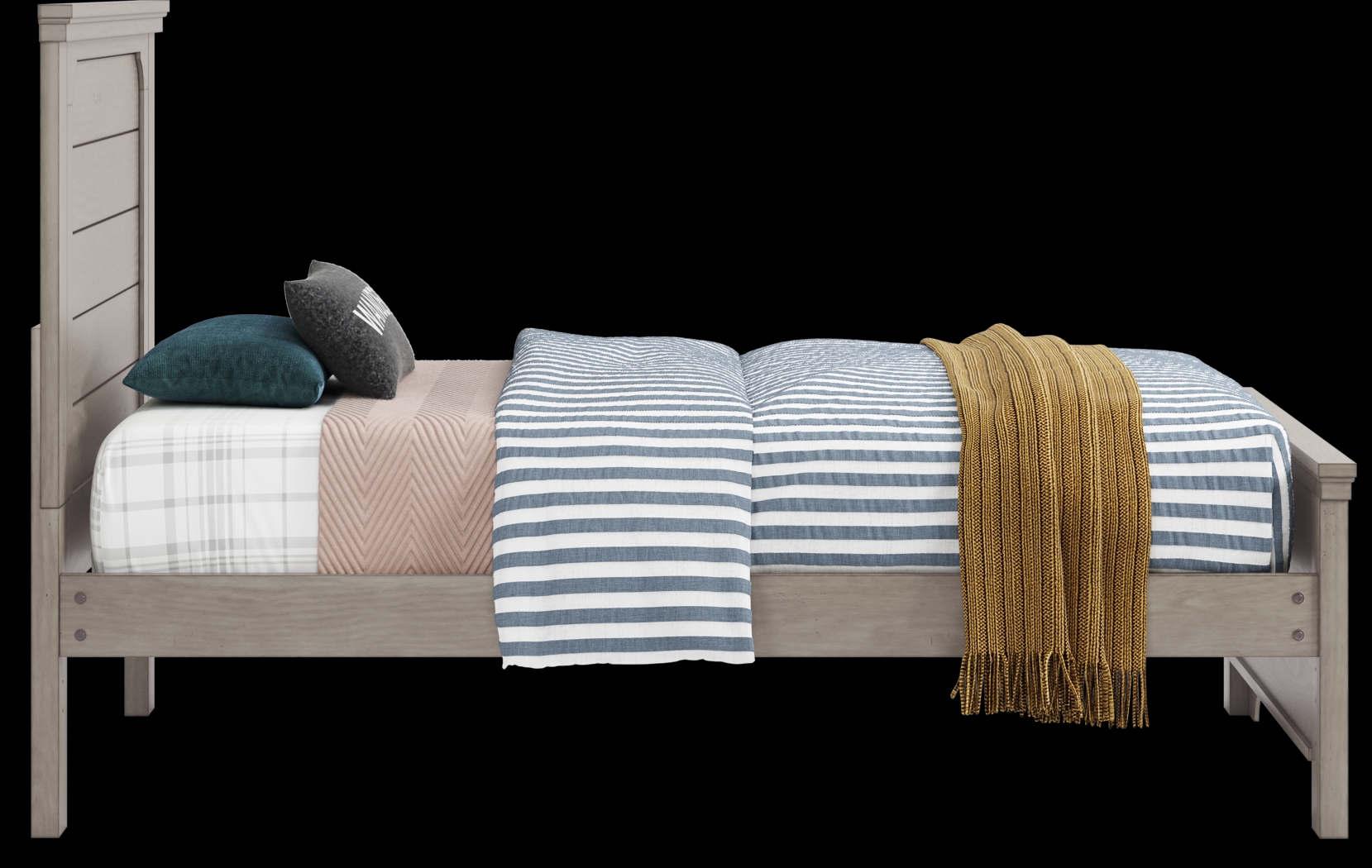 Kids Country Hollow Fawn 5 Pc Twin Panel Bedroom - Thumbnail - Image 4