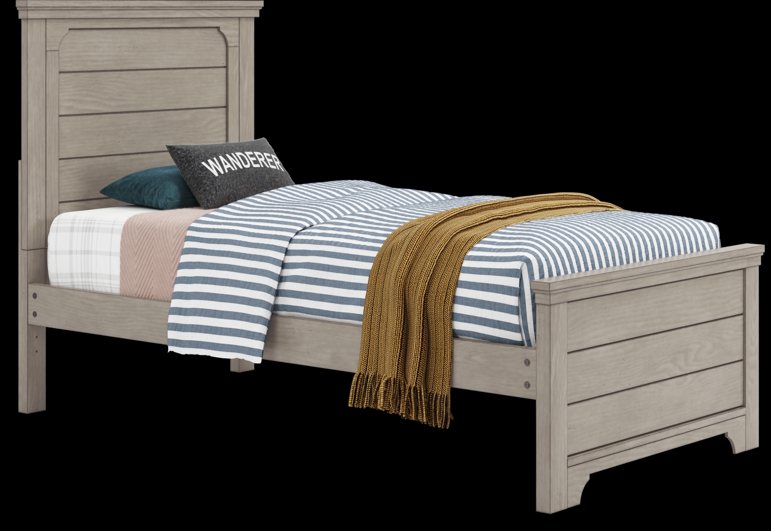 Kids Country Hollow Fawn 5 Pc Twin Panel Bedroom - Thumbnail - Image 2