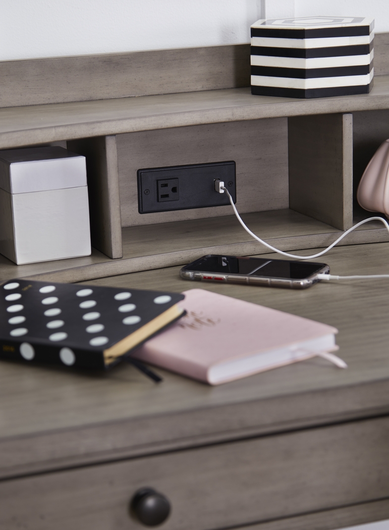 Kids Country Hollow Fawn Desk with Hutch - Thumbnail - Image 4