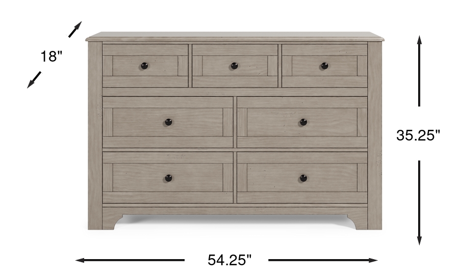 Dimension Image. Please refer to the Dimension Tab on this page for dimension details.