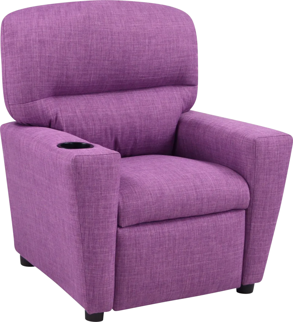 Kids Cozyville Lilac Recliner - Thumbnail - Image 1