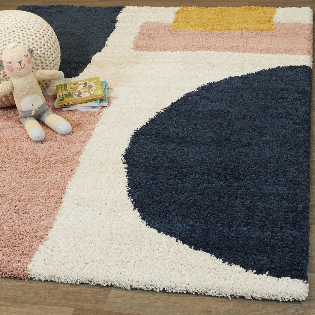 Kids Cramon Multi 5'3 x 7' Rug - Thumbnail - Image 2