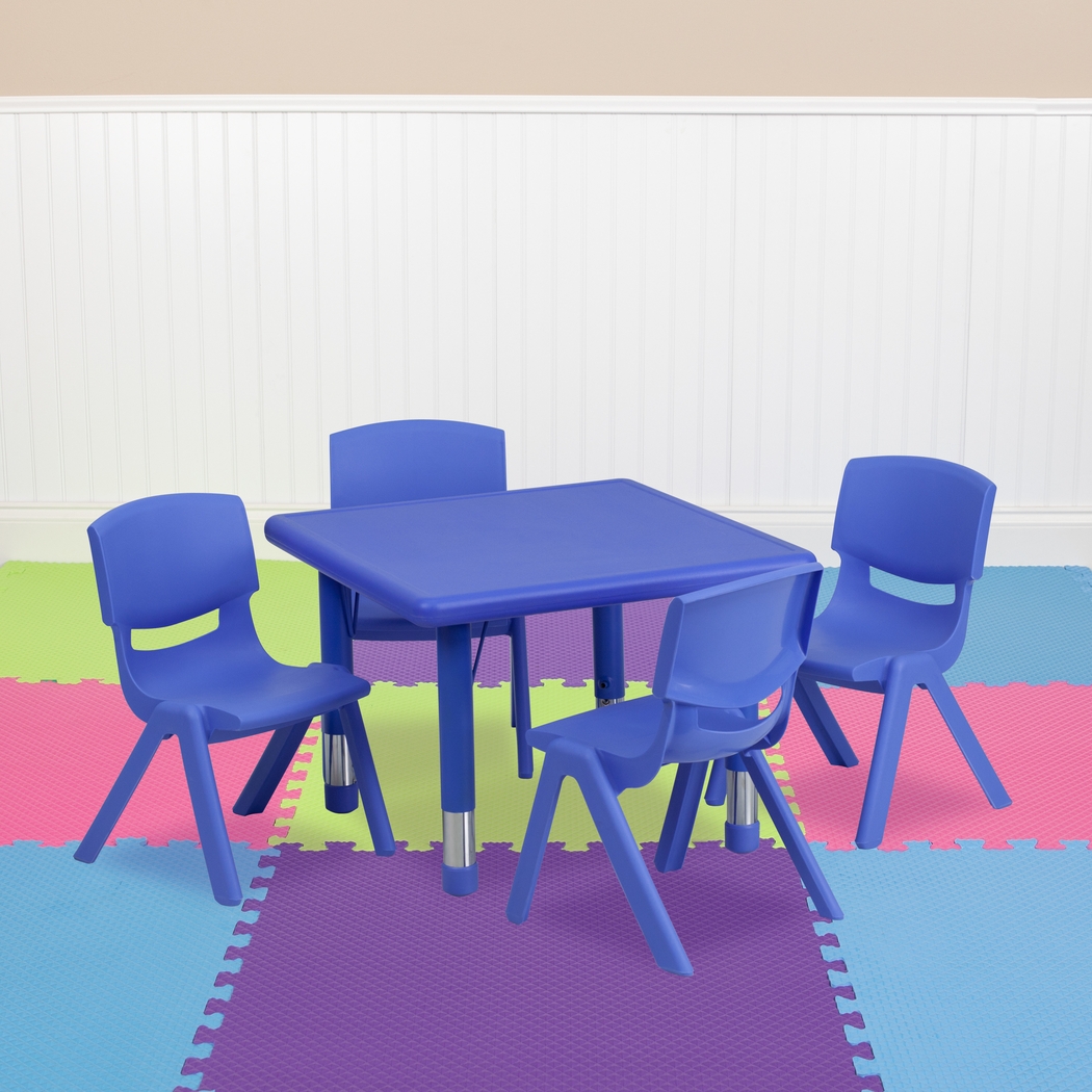 Kids Crayo Blue Toddler Table Set - Thumbnail - Image 2
