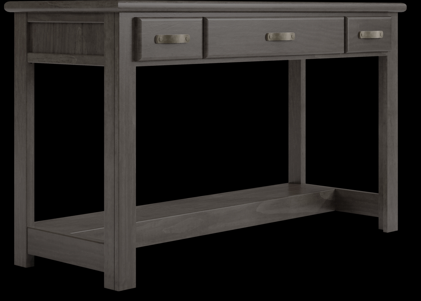 Kids Creekside 2.0 Charcoal Desk - Thumbnail - Image 2