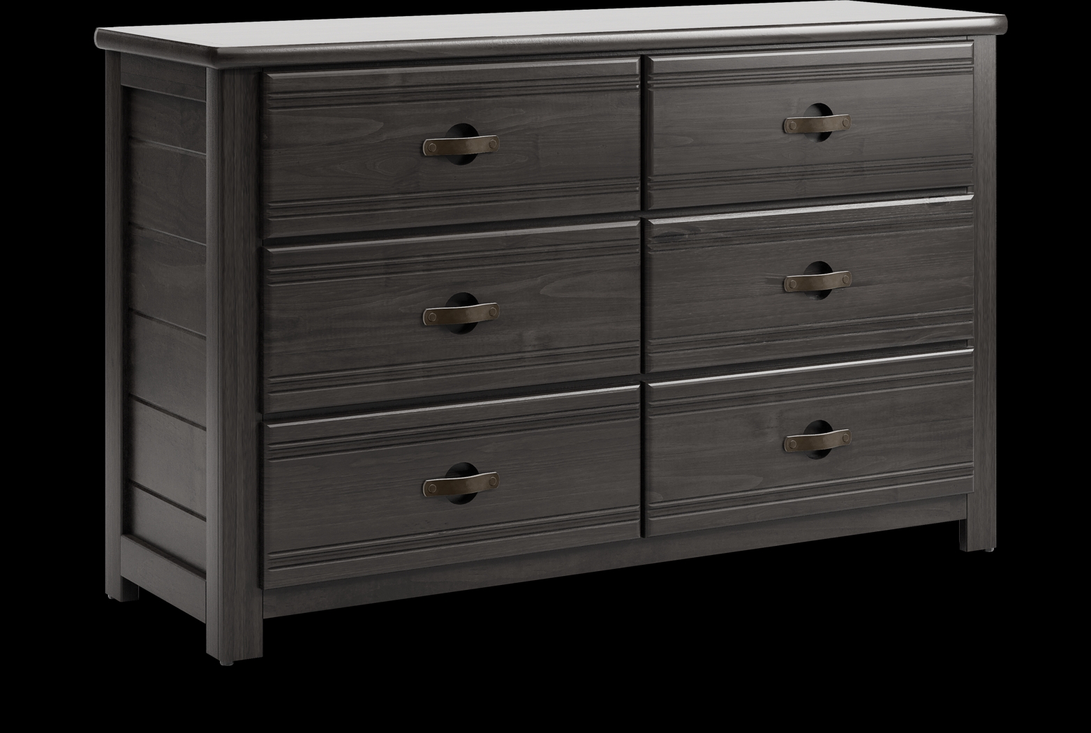 Kids Creekside 2.0 Charcoal Full Bookcase Bedroom with 2 Storage Side Rails - Thumbnail - Image 8