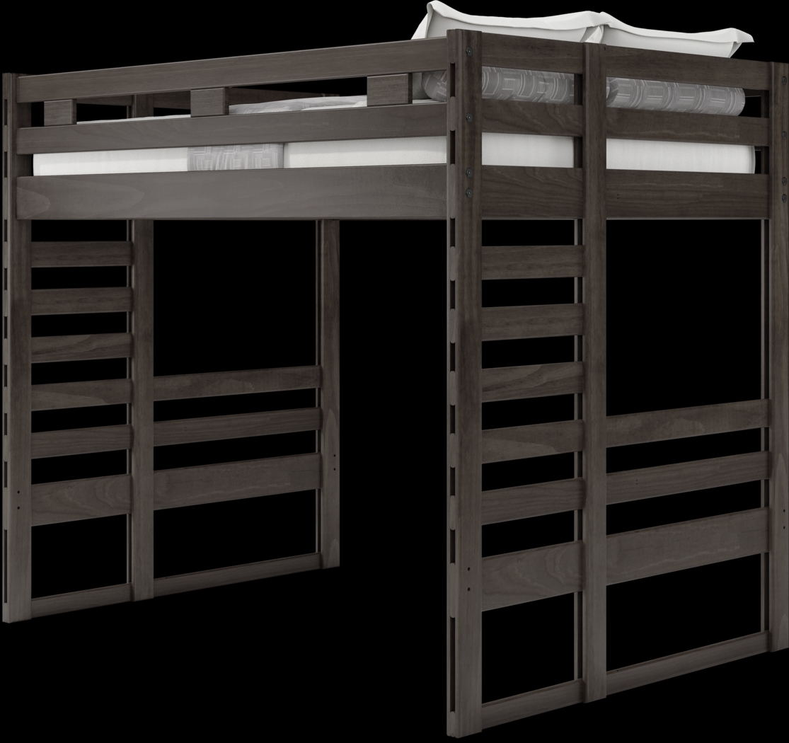 Kids Creekside 2.0 Charcoal Full Loft Bed - Thumbnail - Image 4