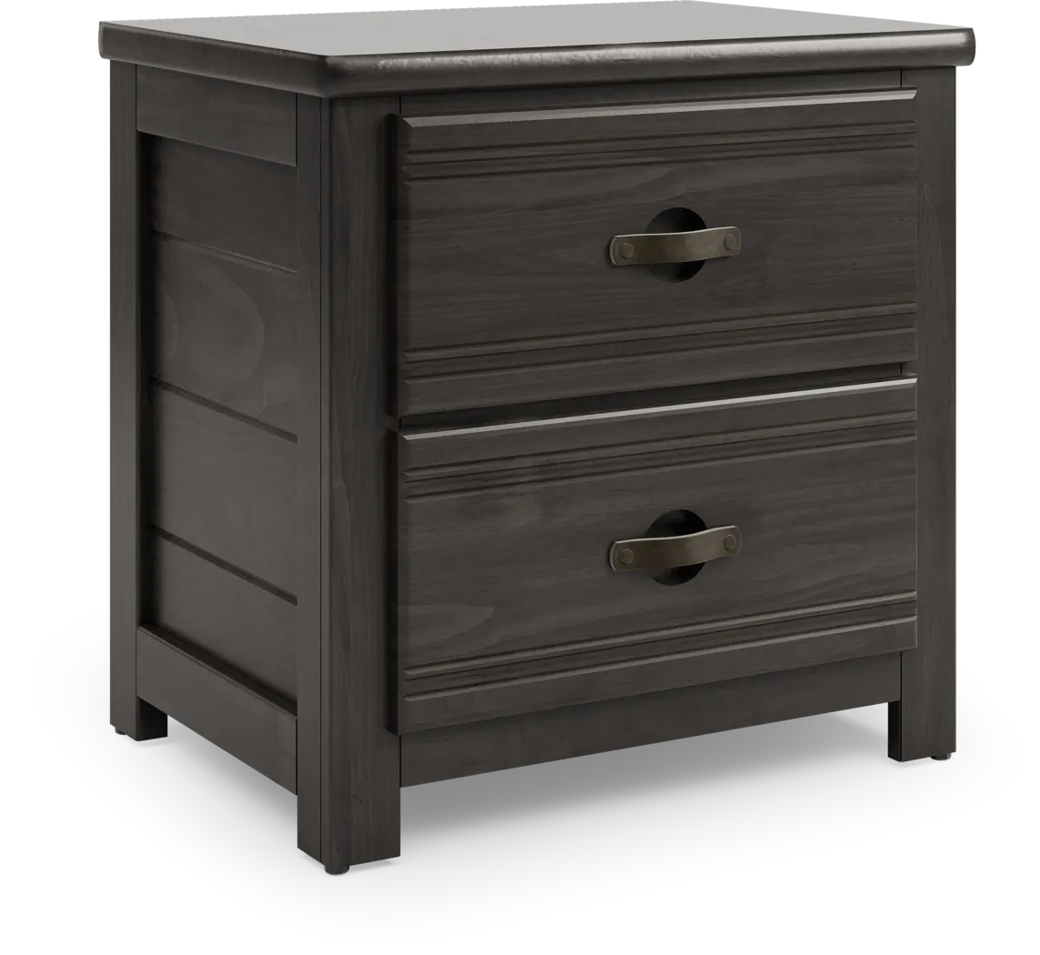 Kids Creekside 3.0 Charcoal Nightstand - Thumbnail - Image 2