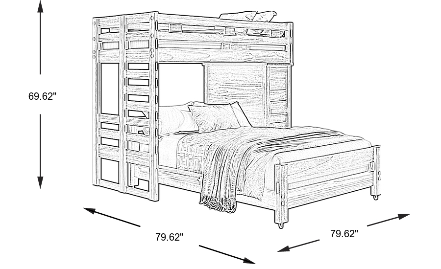Dimension Image. Please refer to the Dimension Tab on this page for dimension details.