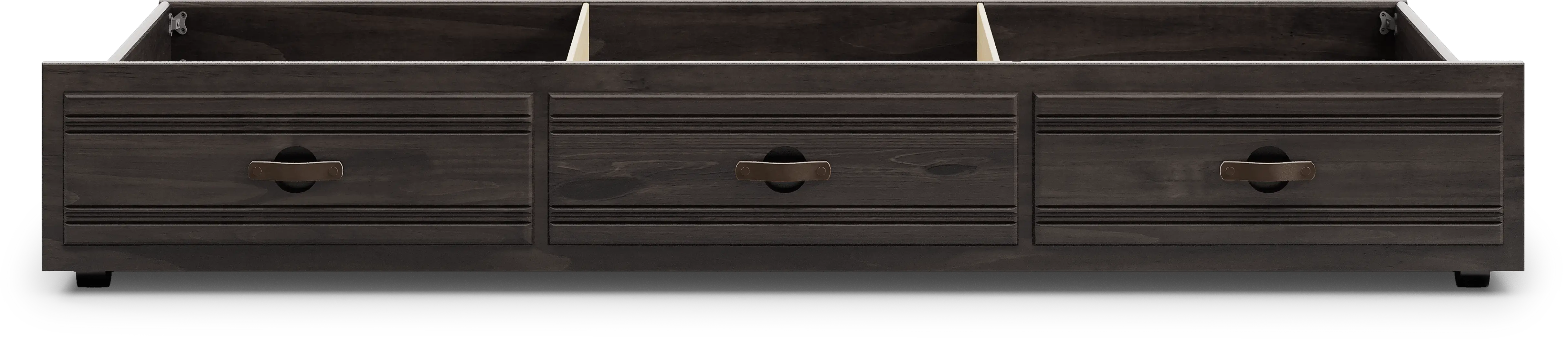 Kids Creekside 2.0 Charcoal Twin Storage Trundle - Thumbnail - Image 1