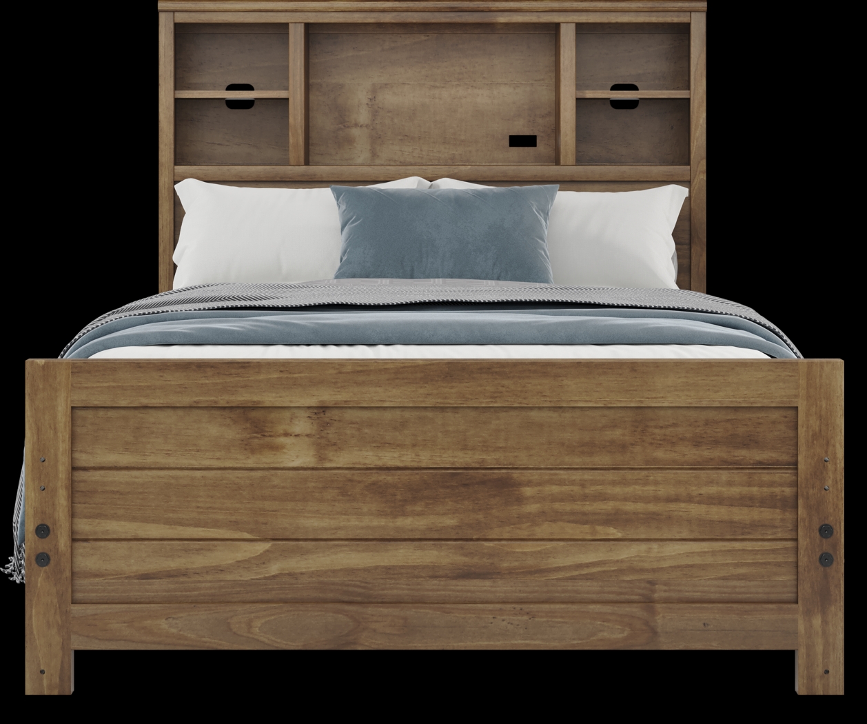 Kids Creekside 2.0 Chestnut Full Bookcase Bed - Thumbnail - Image 3