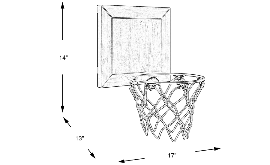 Dimension Image. Please refer to the Dimension Tab on this page for dimension details.