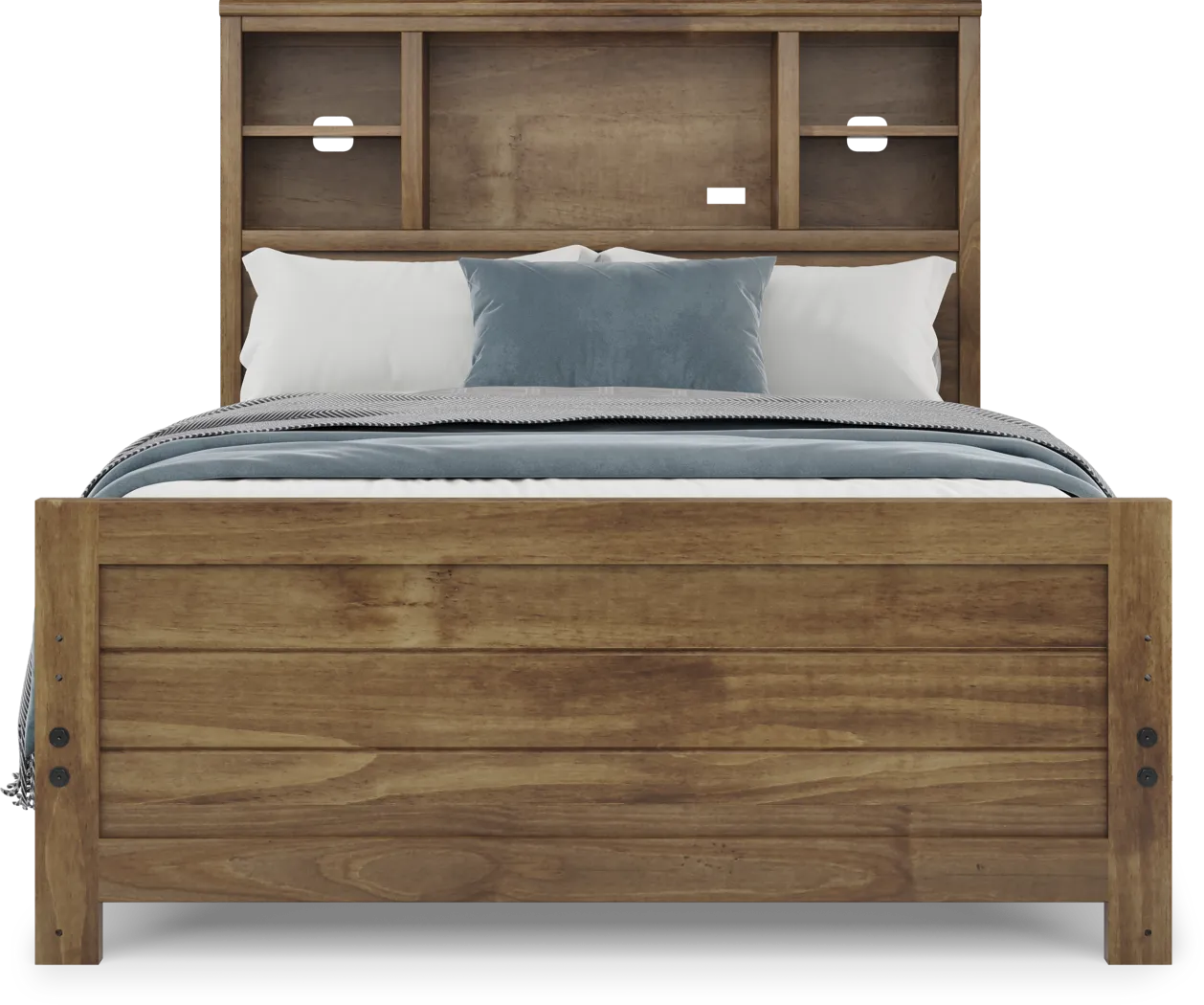 Kids Creekside 2.0 Chestnut Full Bookcase Bed - Thumbnail - Image 3