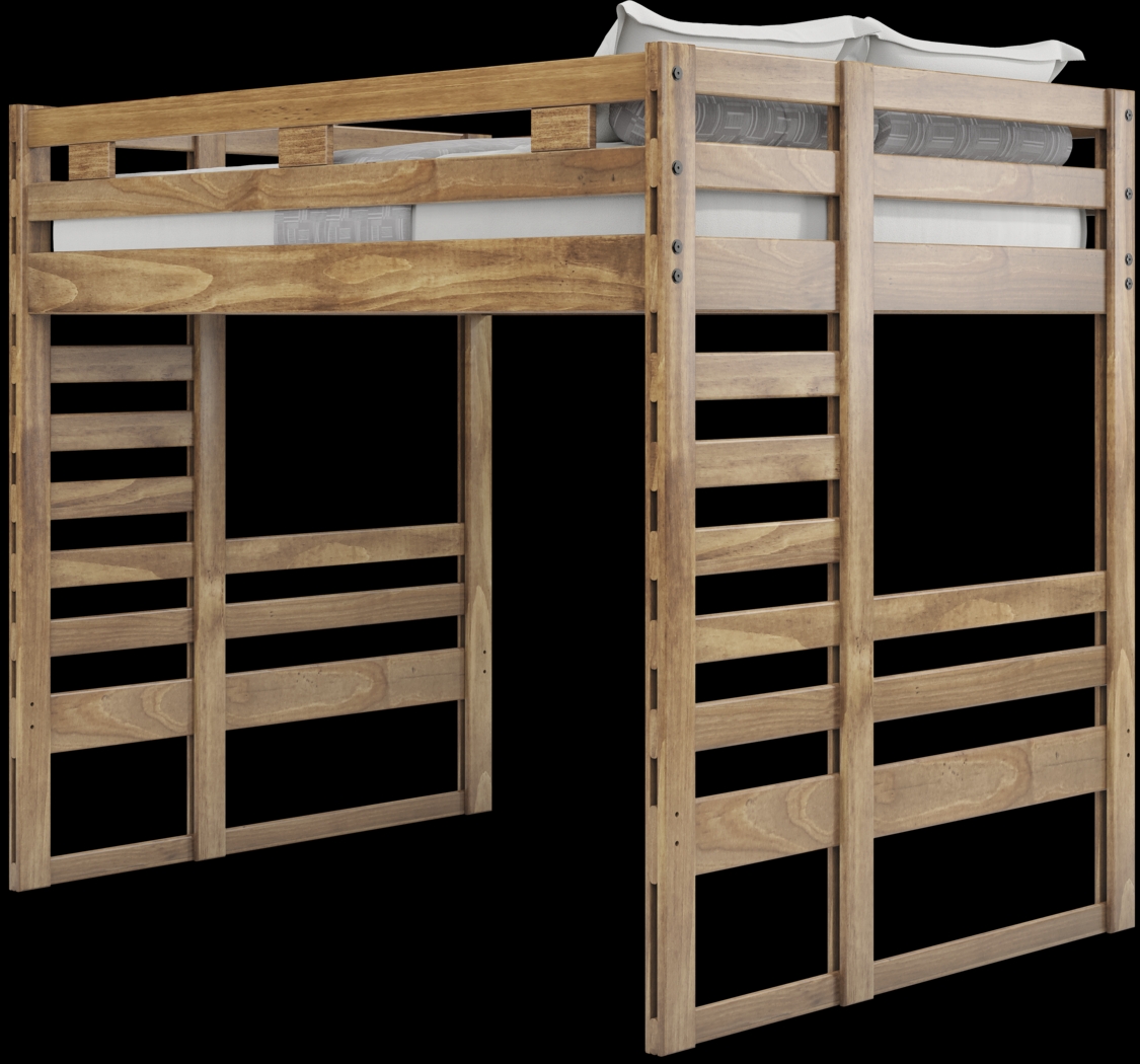 Kids Creekside 2.0 Chestnut Full Loft Bed - Thumbnail - Image 3