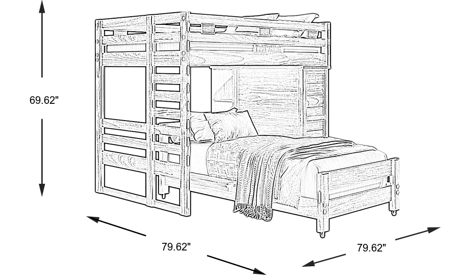 Dimension Image. Please refer to the Dimension Tab on this page for dimension details.