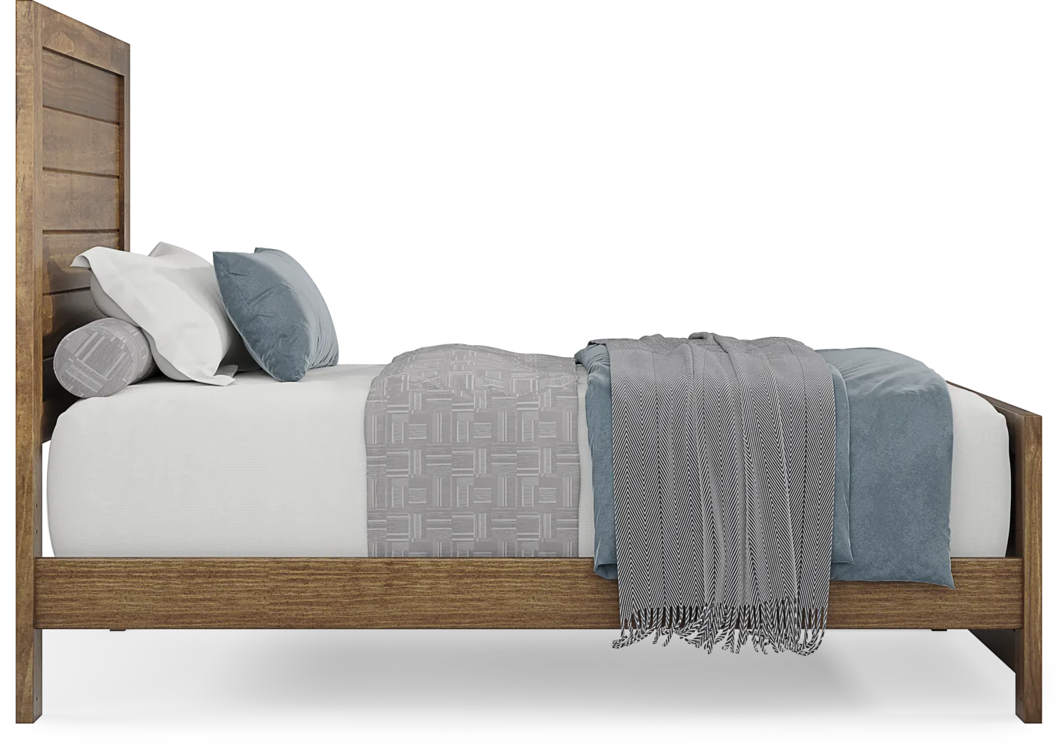 Kids Creekside 2.0 Chestnut Twin Panel Bed - Thumbnail - Image 4