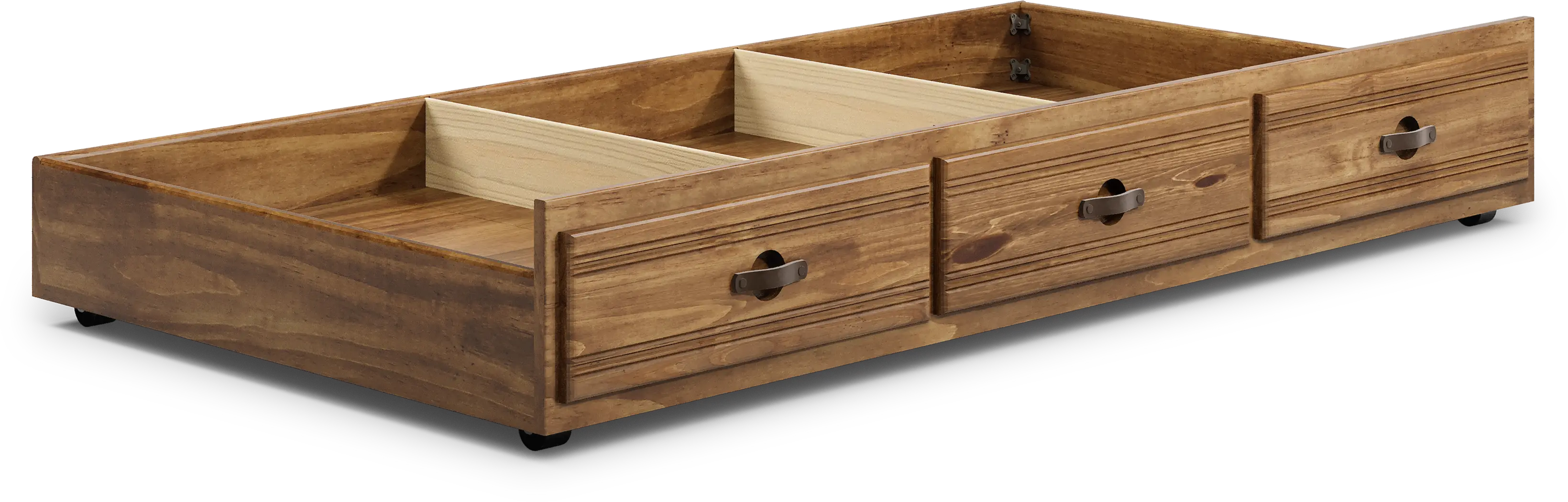 Kids Creekside 2.0 Chestnut 6 Pc Full Bookcase Bedroom with Storage Side Rail and Trundle - Thumbnail - Image 9