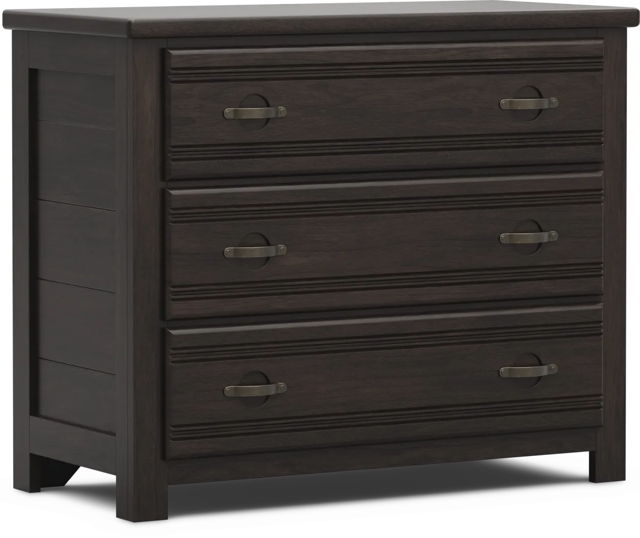 Kids Creekside 3.0 Charcoal 3-Drawer Chest - Thumbnail - Image 2