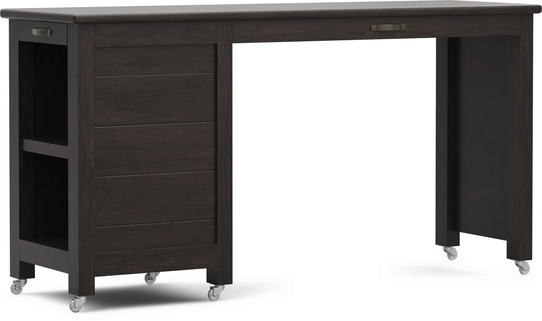 Kids Creekside 3.0 Charcoal Caster Desk - Thumbnail - Image 3