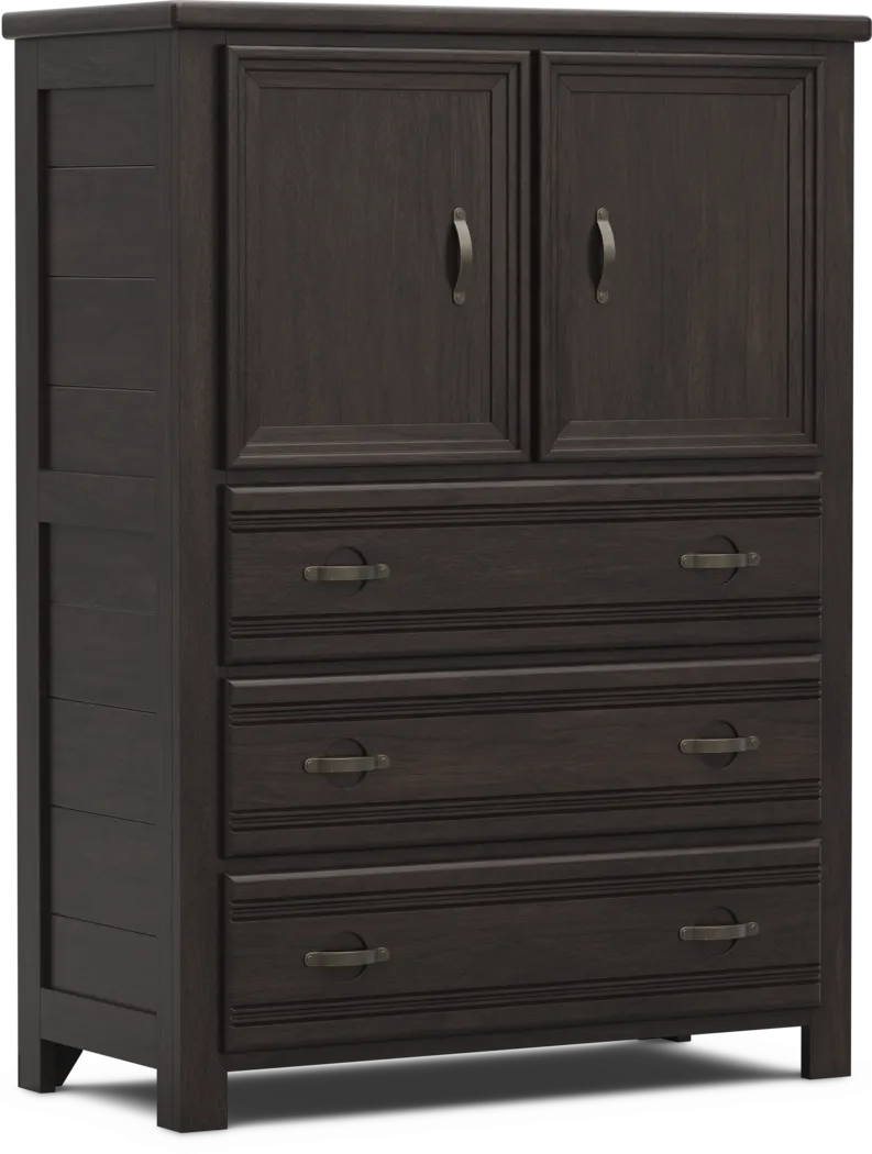 Kids Creekside 3.0 Charcoal Door Chest - Thumbnail - Image 2