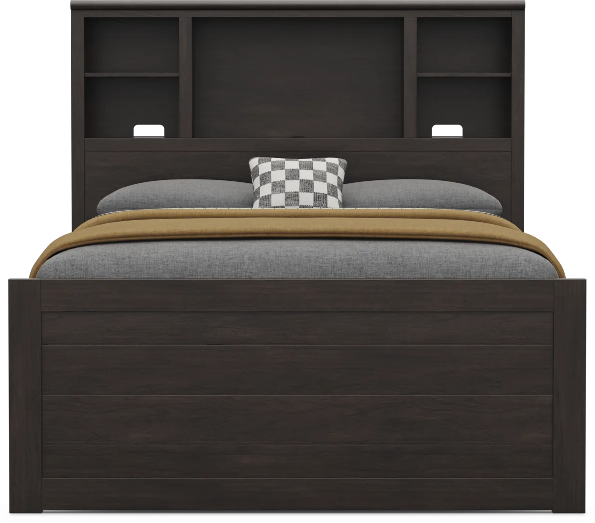 Kids Creekside 3.0 Charcoal Full Bookcase Bedroom - Thumbnail - Image 3