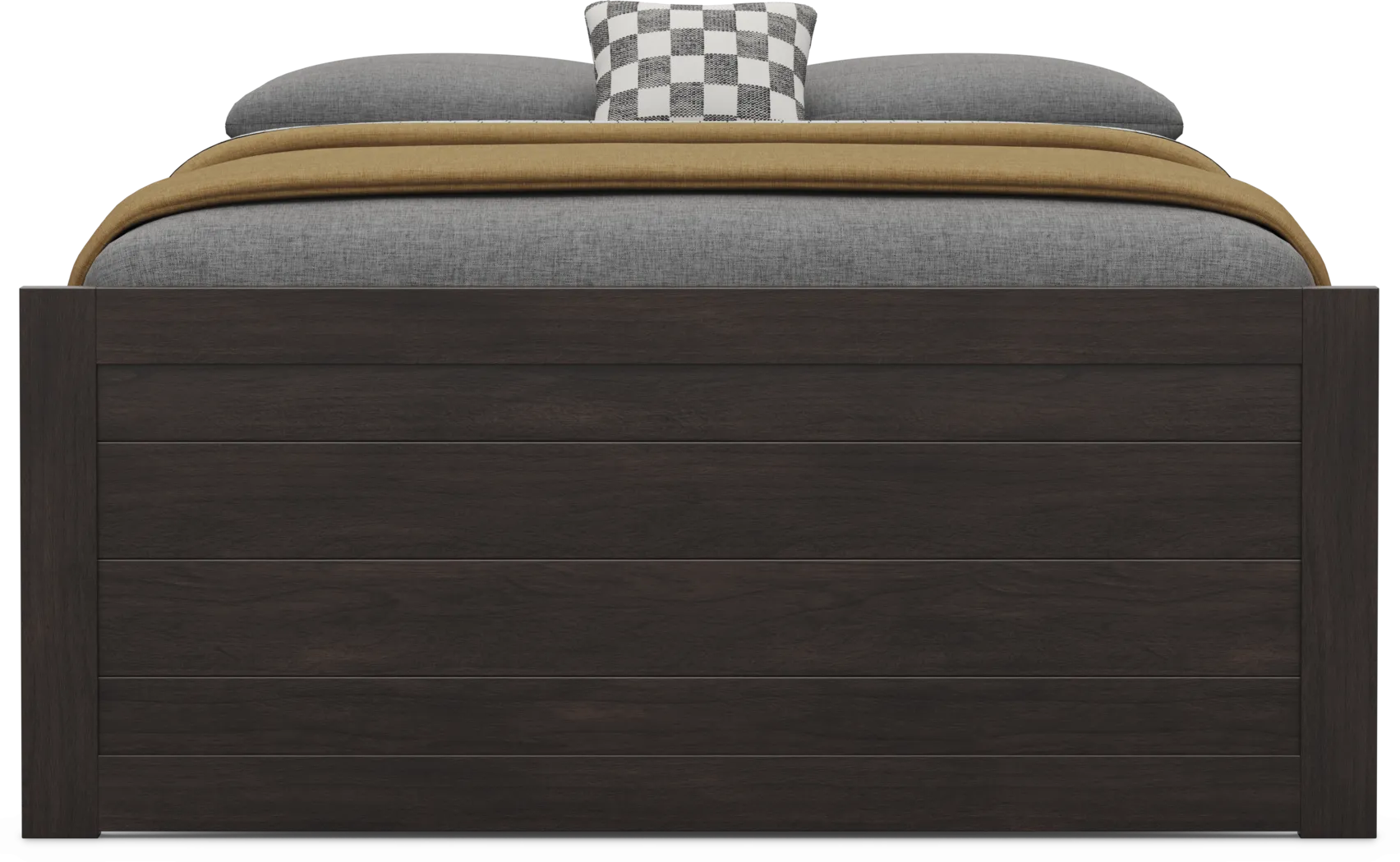 Kids Creekside 3.0 Charcoal Full Low Profile Bed - Thumbnail - Image 2