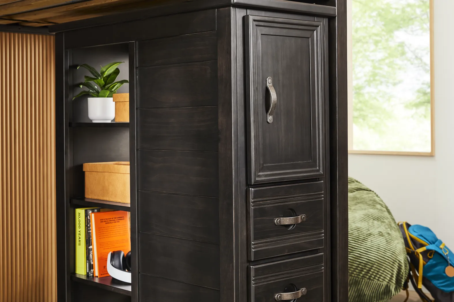 Kids Creekside 3.0 Charcoal Slim Loft Chest - Thumbnail - Image 4