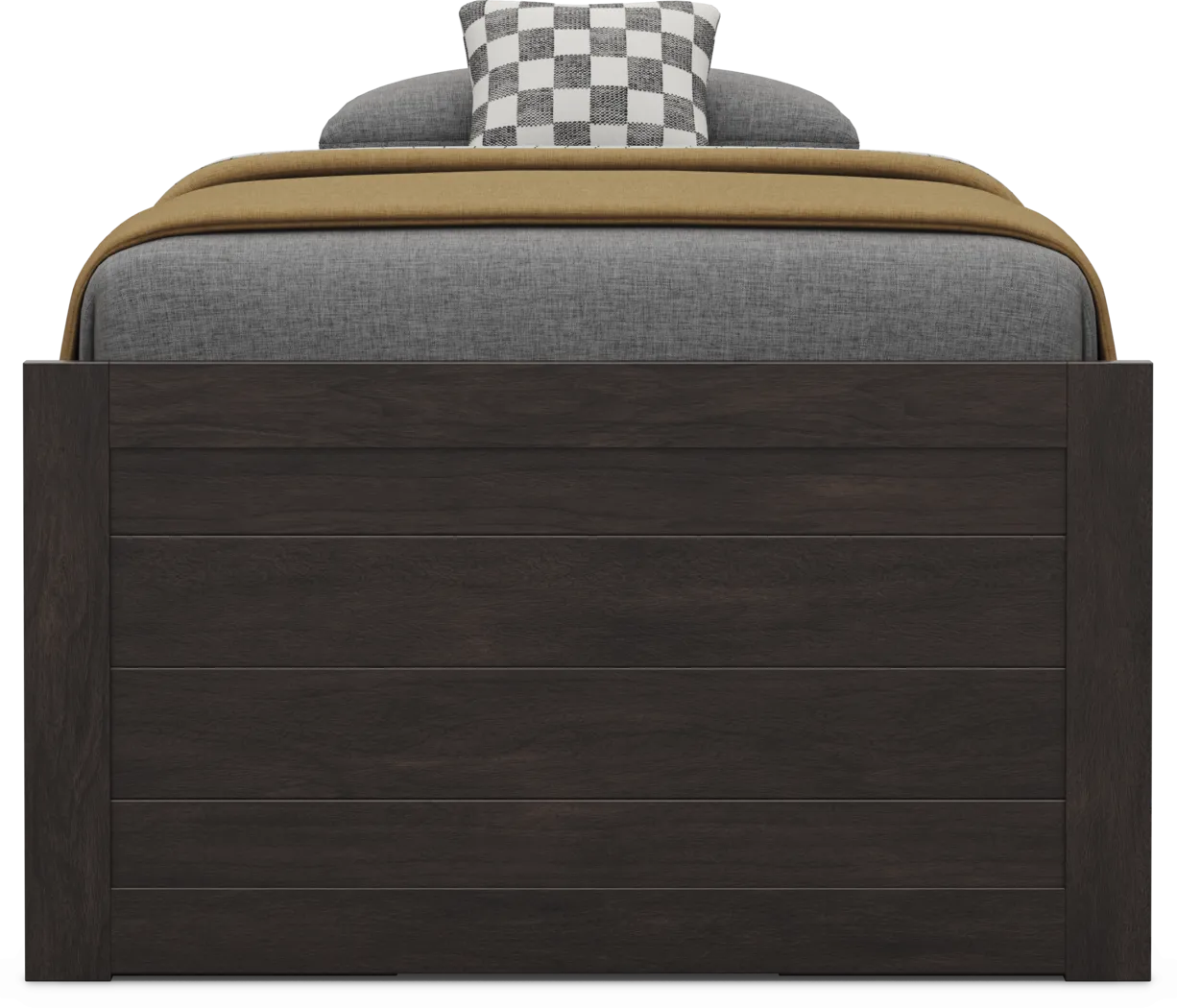 Kids Creekside 3.0 Charcoal Twin Low Profile Bed with 2 Storage Side Rails - Thumbnail - Image 2