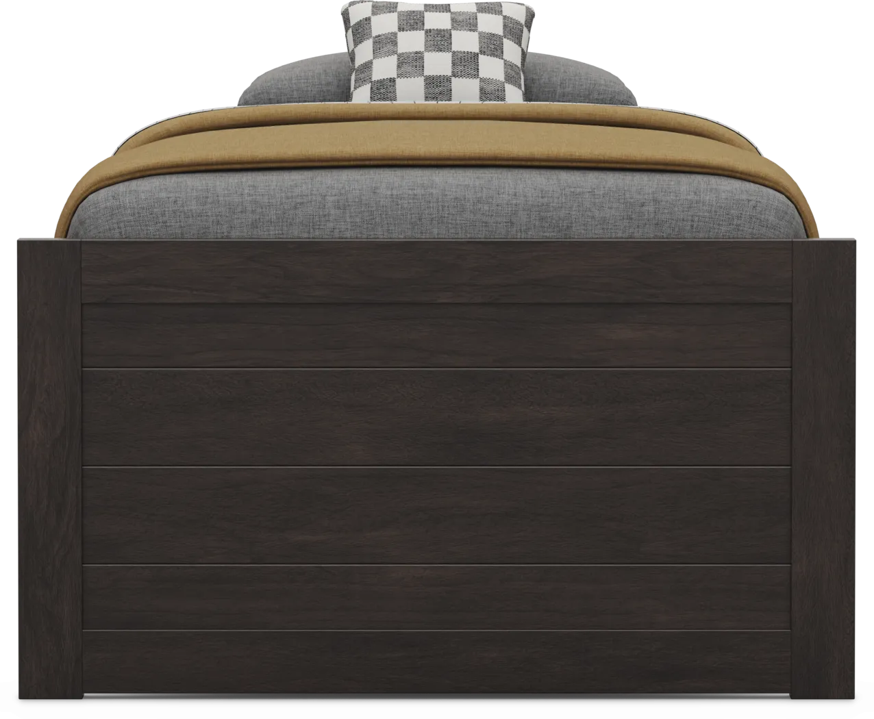 Kids Creekside 3.0 Charcoal Twin Low Profile Bed - Thumbnail - Image 2