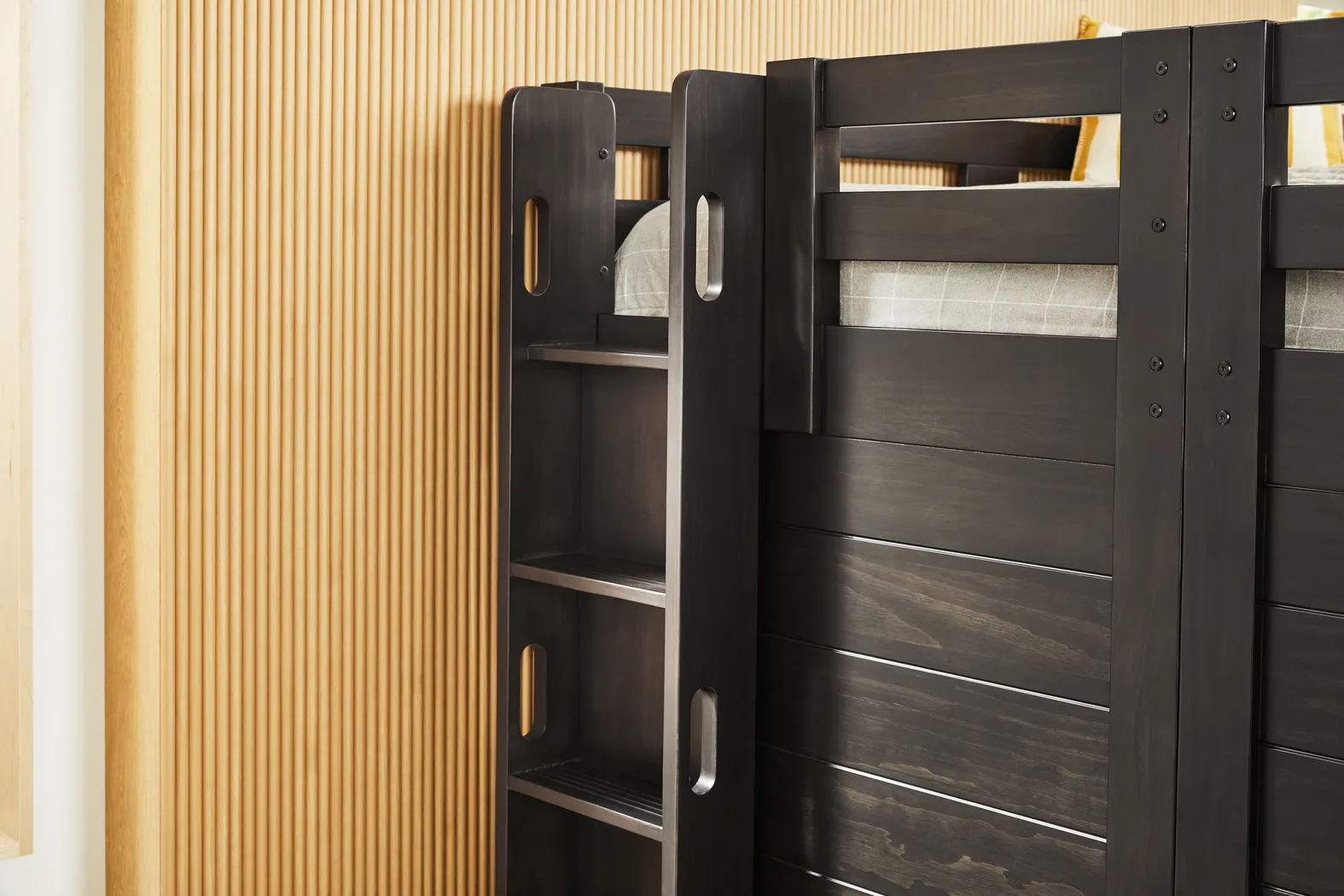 Kids Creekside 3.0 Charcoal Twin/Twin Bunk Bed - Image 6