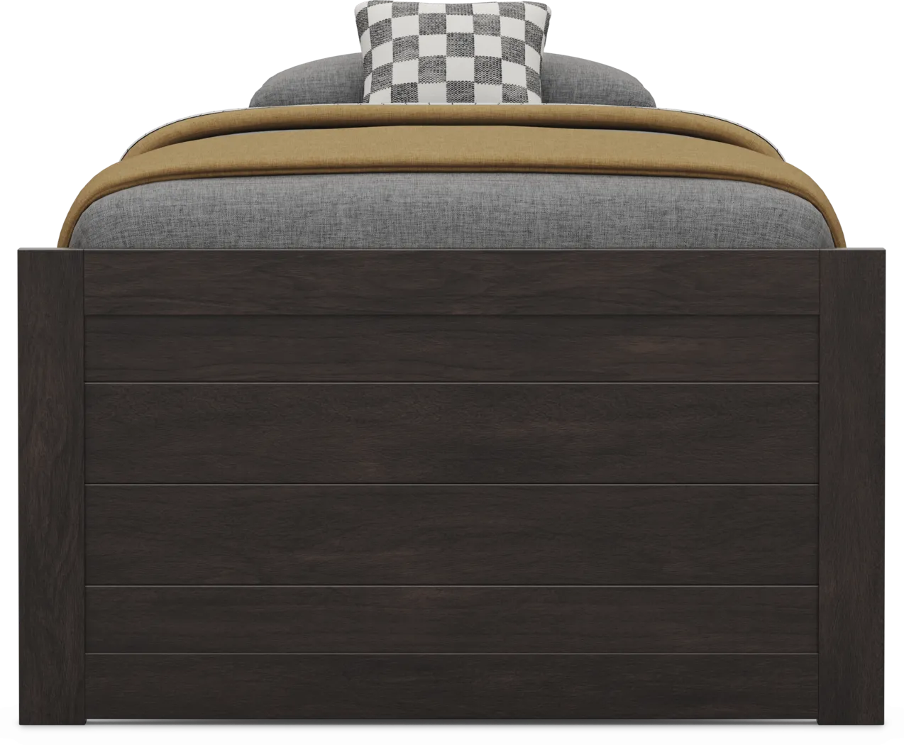 Kids Creekside 3.0 Charcoal Twin XL Low Profile Bed - Thumbnail - Image 2