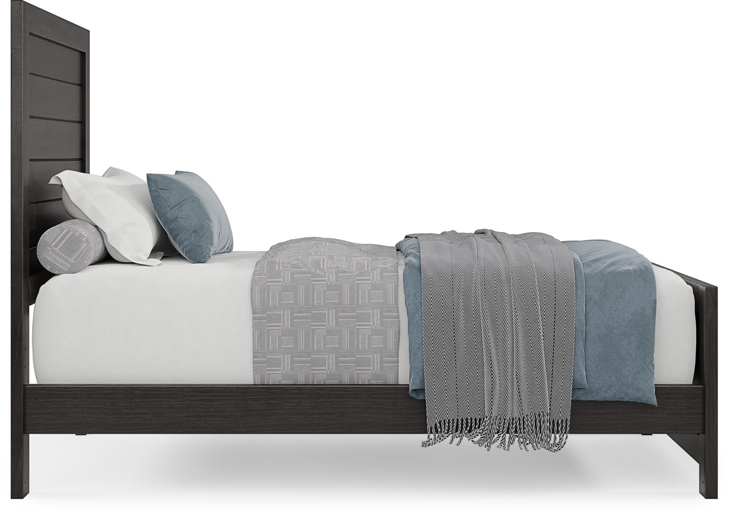 Kids Creekside 3.0 Charcoal Twin XL Panel Bed - Thumbnail - Image 3