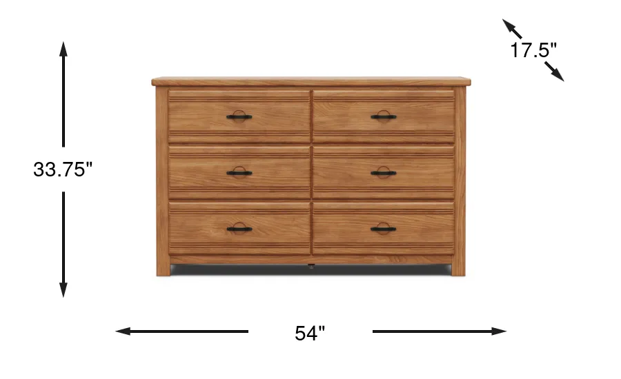 Dimension Image. Please refer to the Dimension Tab on this page for dimension details.