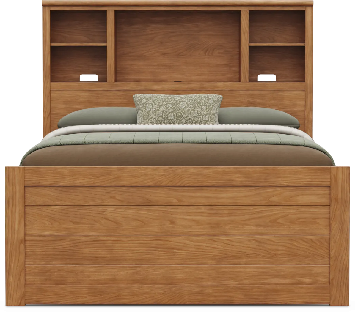 Kids Creekside 3.0 Chestnut Color Full Bookcase Bed - Thumbnail - Image 3
