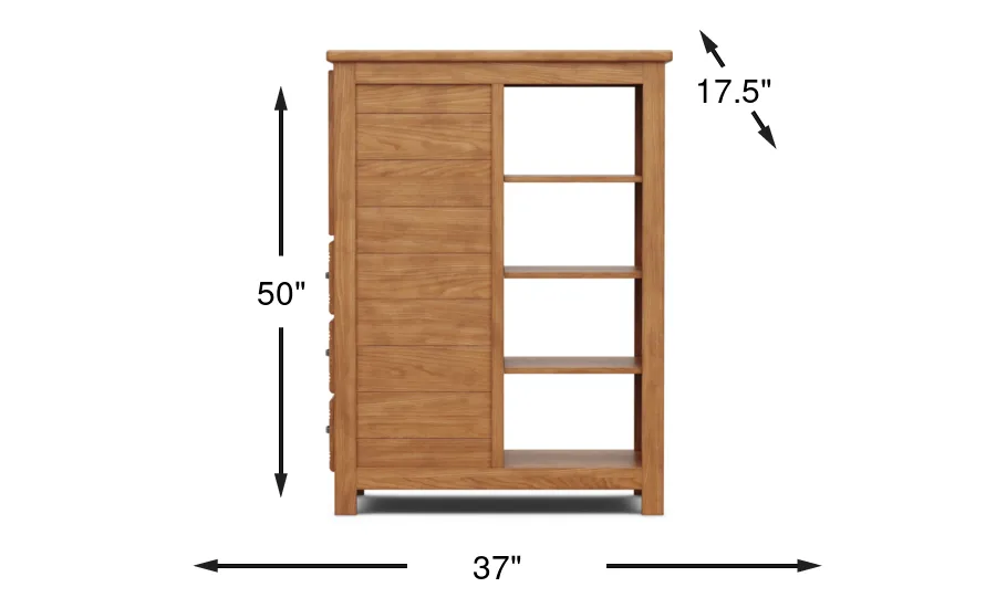 Dimension Image. Please refer to the Dimension Tab on this page for dimension details.