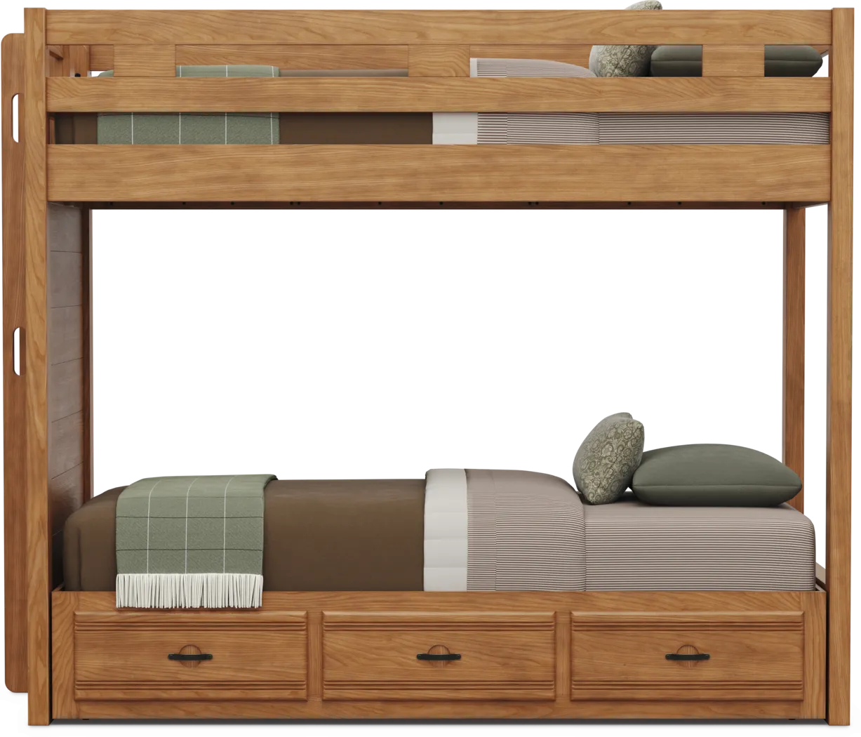 Kids Creekside 3.0 Chestnut Color Twin/Twin Bunk Bed - Thumbnail - Image 3