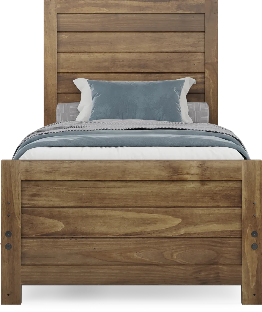 Kids Creekside 3.0 Chestnut Twin Panel Bedroom - Thumbnail - Image 3