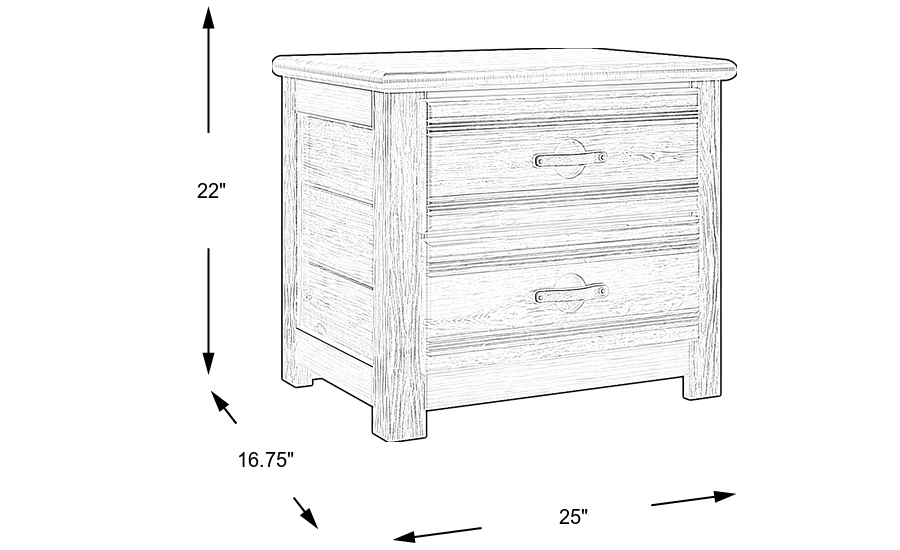 Dimension Image. Please refer to the Dimension Tab on this page for dimension details.